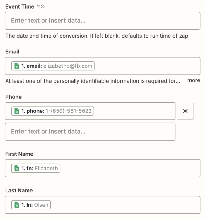 Zapier Offline Events